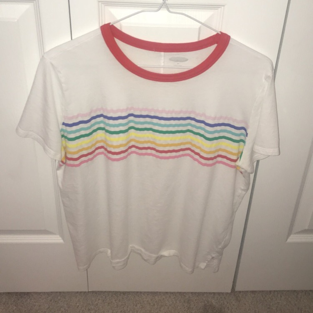 rainbow stripes old navy